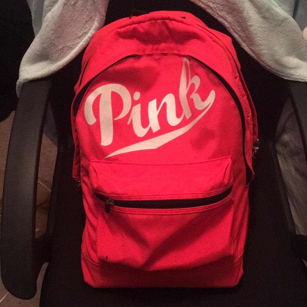 Pink Victoria secret backpack